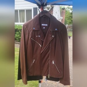 Brand new Calvin Klein leather jacket